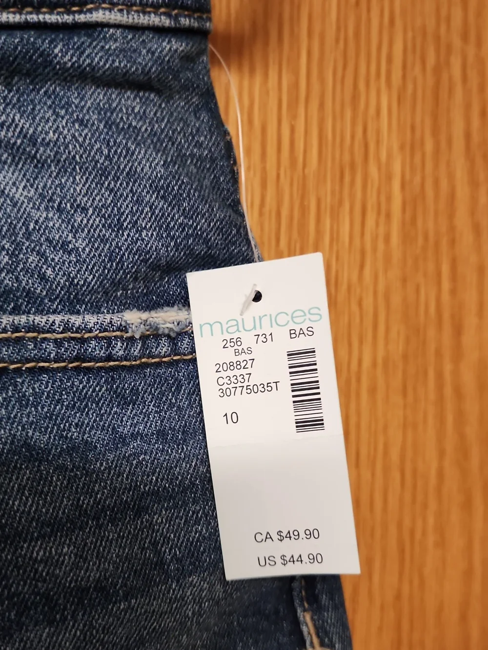 Maurices classic blue